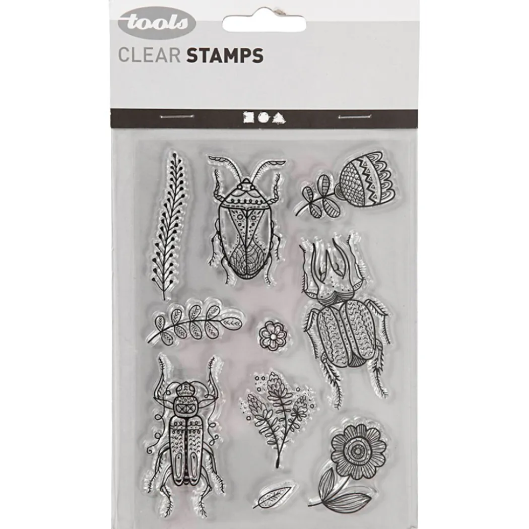 Motivstämplar Clear Stamps Insekter