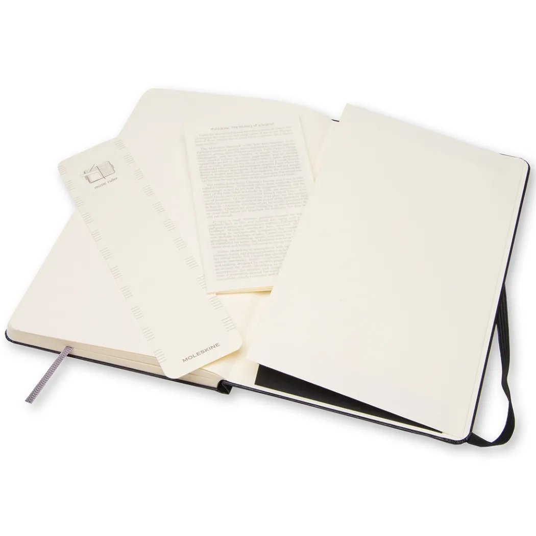 Music Notebook ART collection Large Black