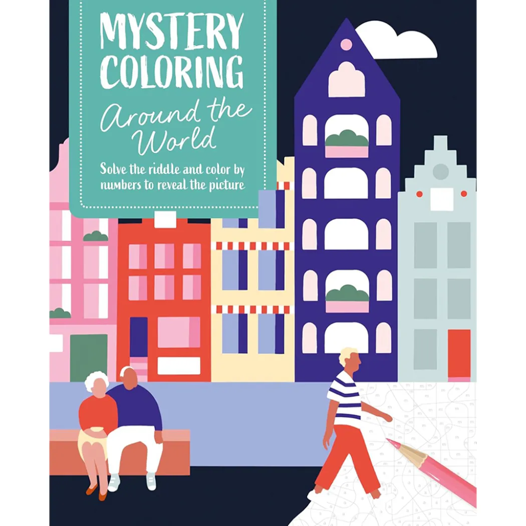 Mystery Coloring Around the World