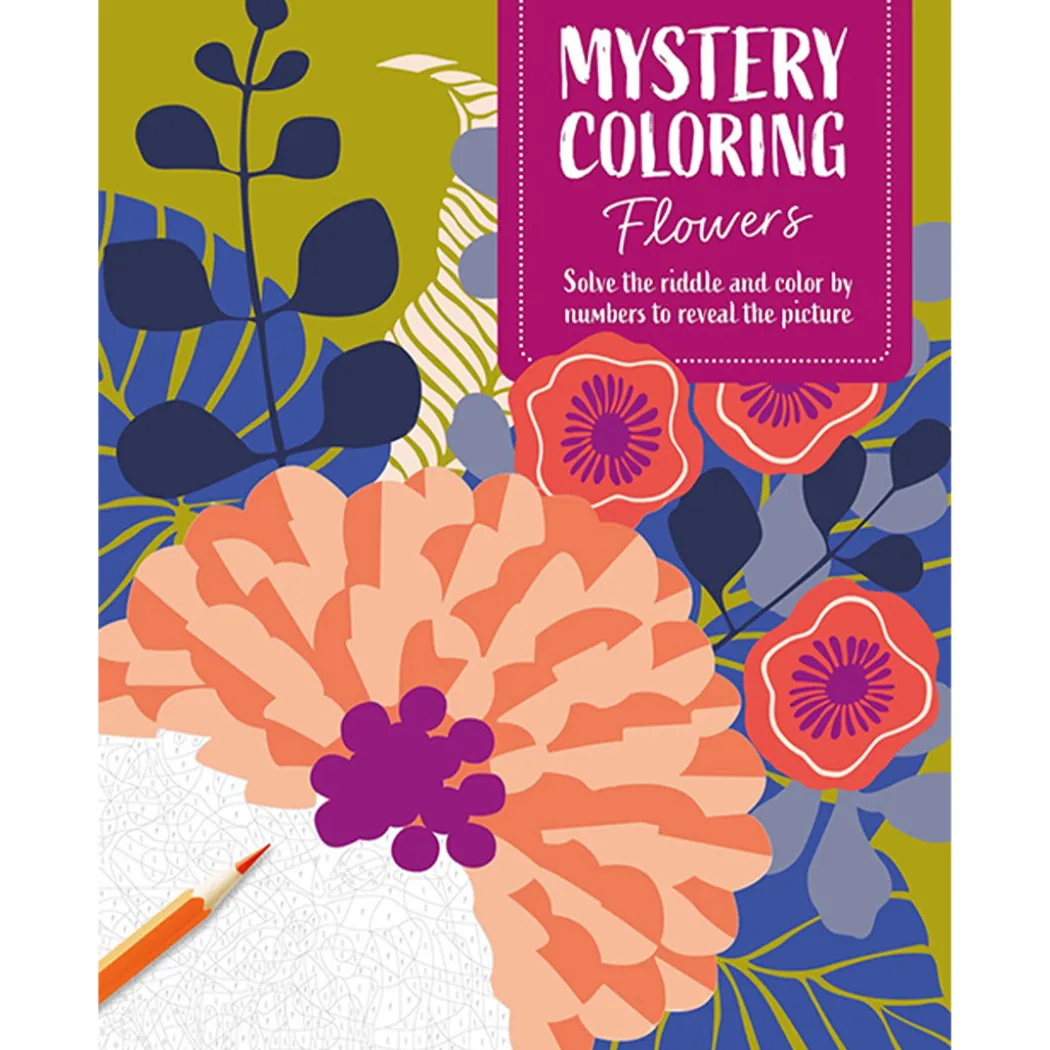 Mystery Coloring Flowers