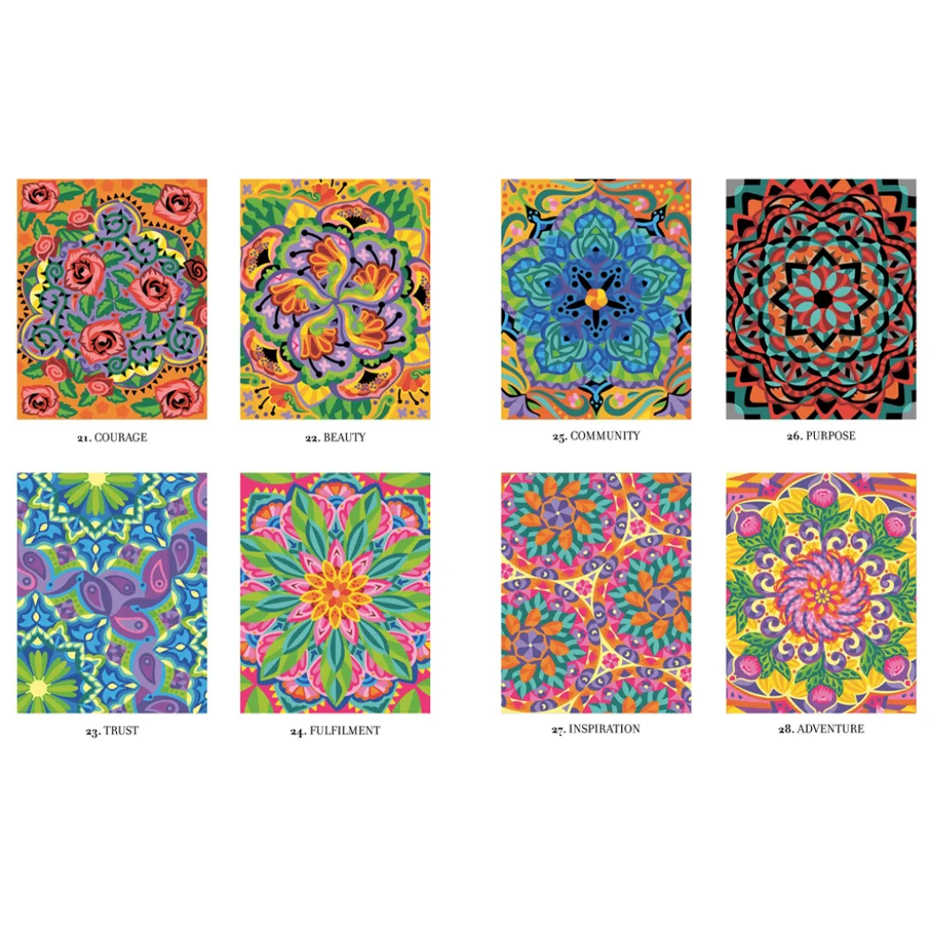 Mystery Coloring Mandalas