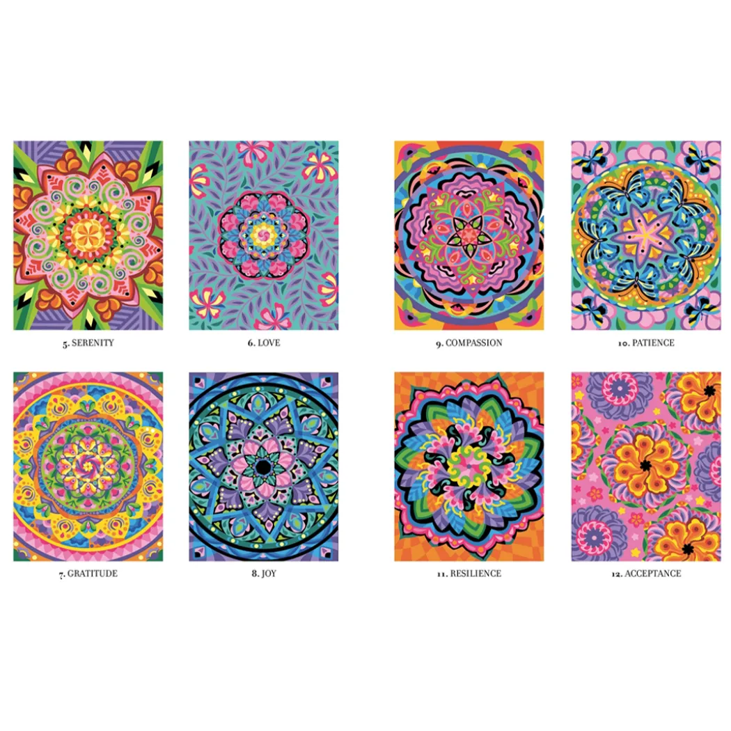 Mystery Coloring Mandalas