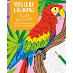 Mystery Coloring Wild Animals