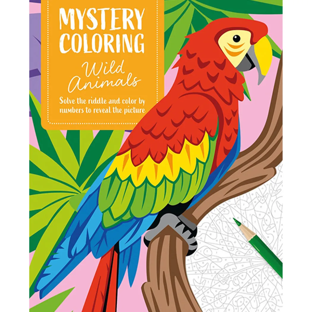 Mystery Coloring Wild Animals