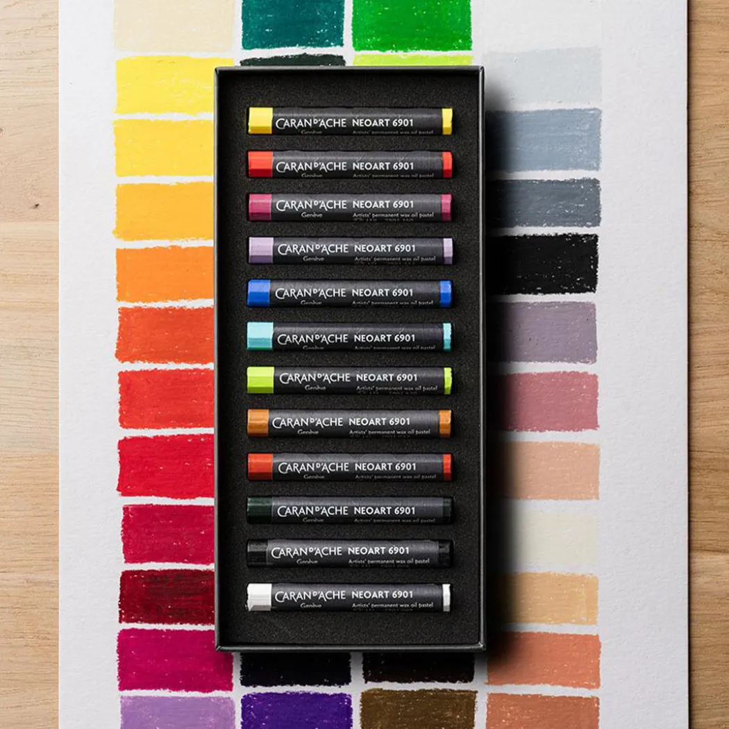 Neoart 6901 Oljevaxpastell 12-set