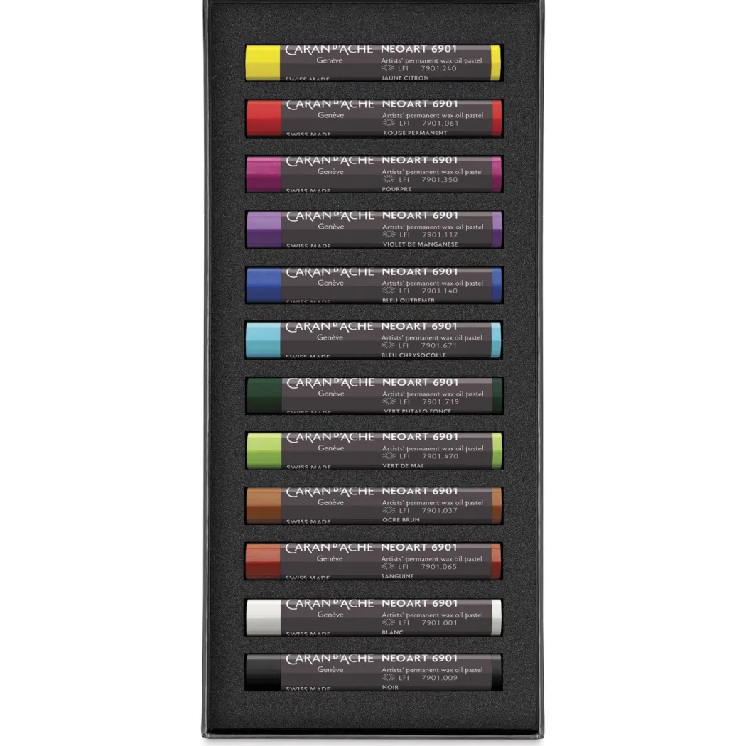 Neoart 6901 Oljevaxpastell 12-set