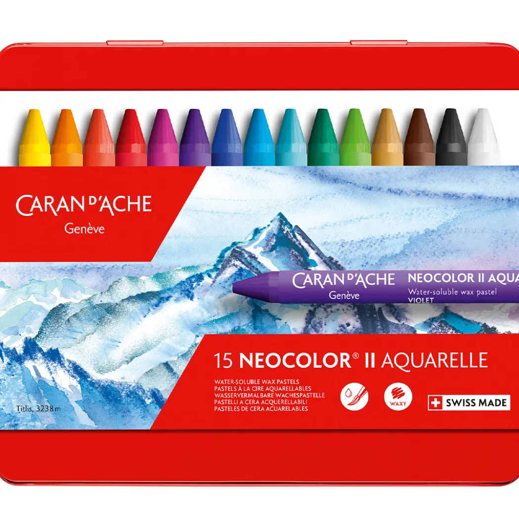 Neocolor II Aquarelle 15-set