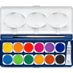 Noris Vattenfärger 12-set