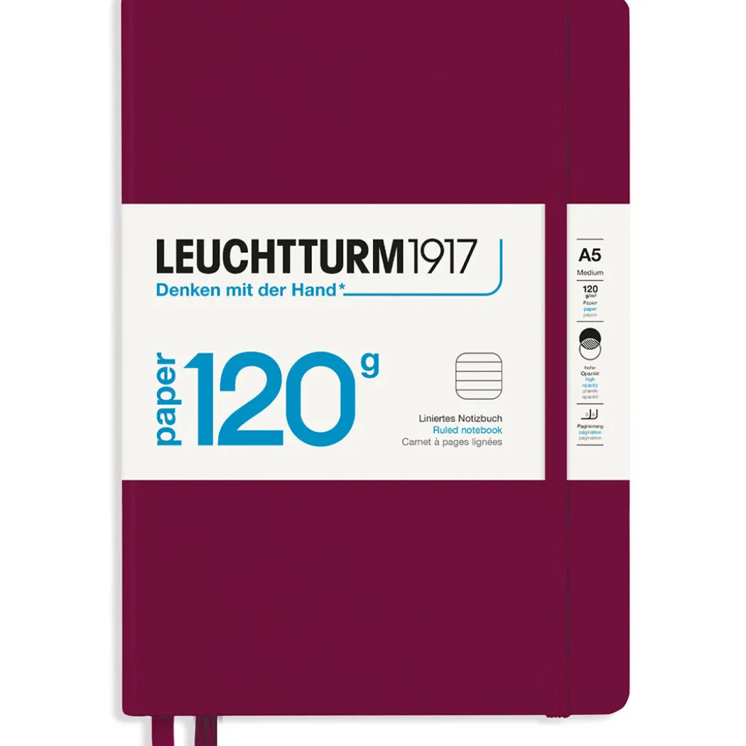 Notebook A5 120g Linjerad