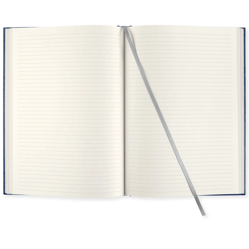 Notebook A4 Linjerad Dark Denim