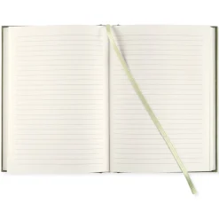 Notebook A5 Linjerad Khaki Green