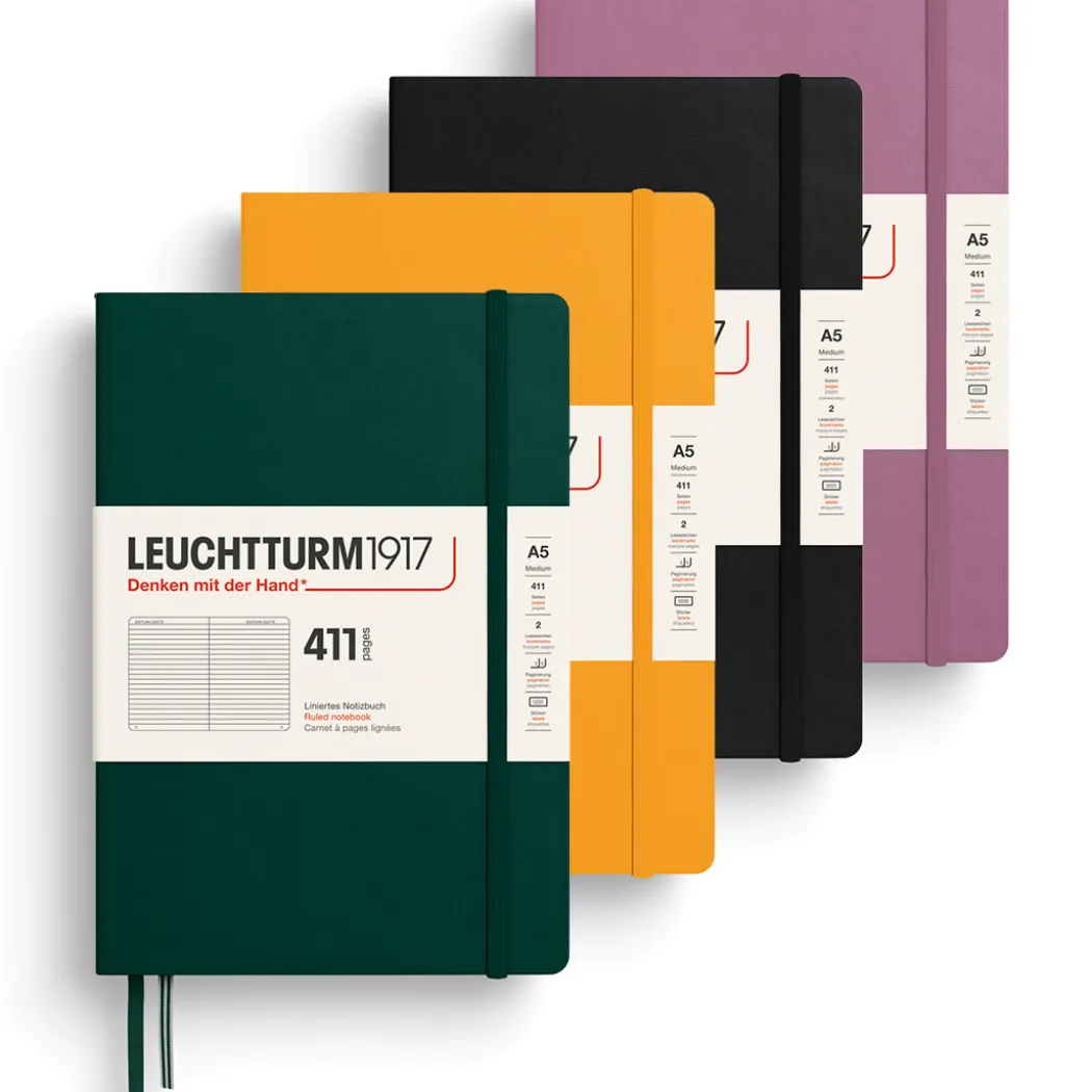 Notebook A5 Medium Expanded 411 Linjerad