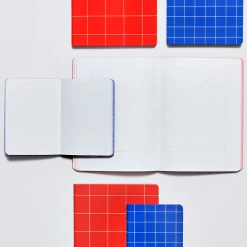 Notebook Break The Grid L Light - Red