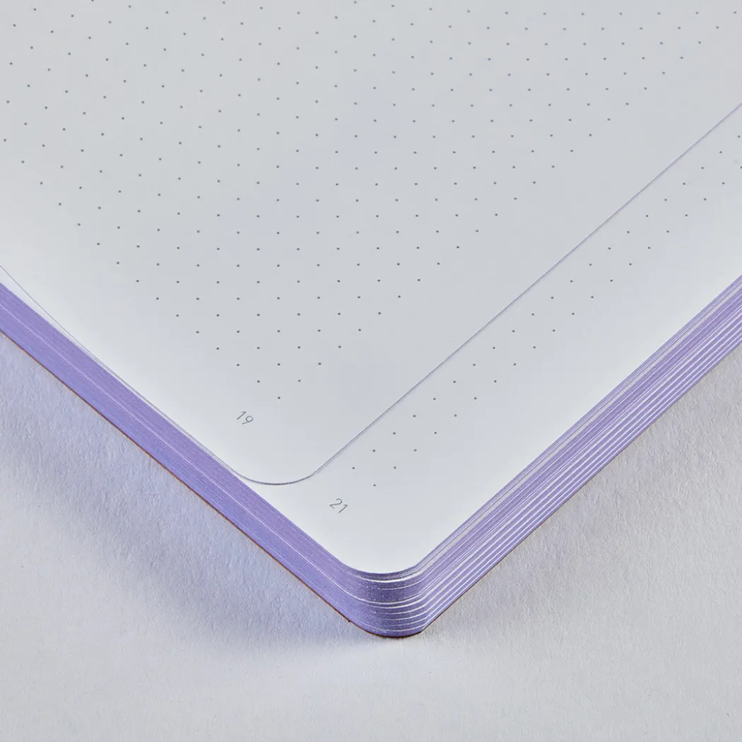 Notebook Colour Clash Light L - Trance Lilac