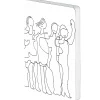 Notebook Graphic S - Friends by Myriam Beltz
