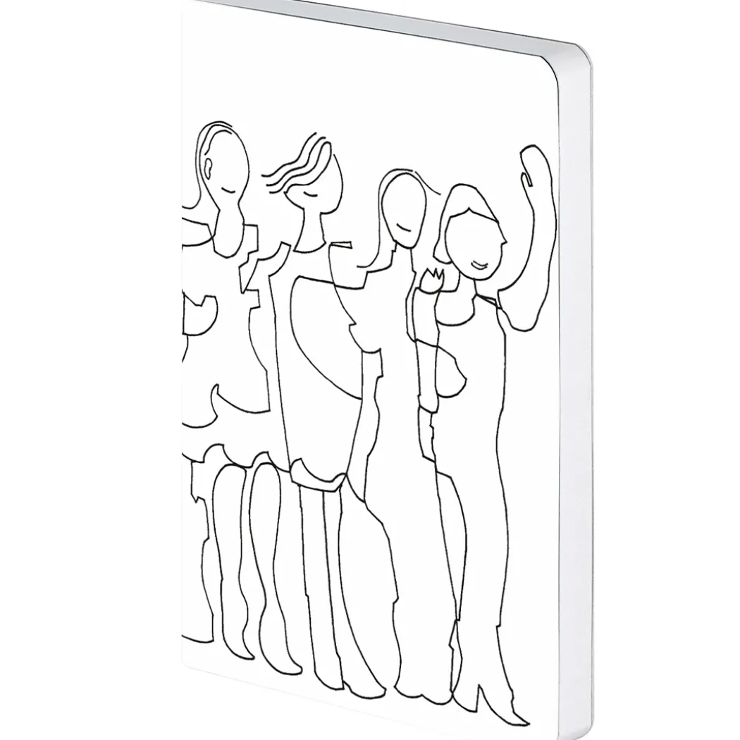 Notebook Graphic S - Friends by Myriam Beltz