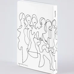 Notebook Graphic S - Friends by Myriam Beltz