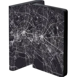 Notebook Graphic Traveller - Nightflight Berlin Silver