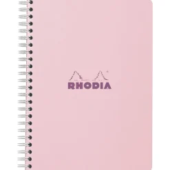 Notebook Spiral Pink A5 Linjerat