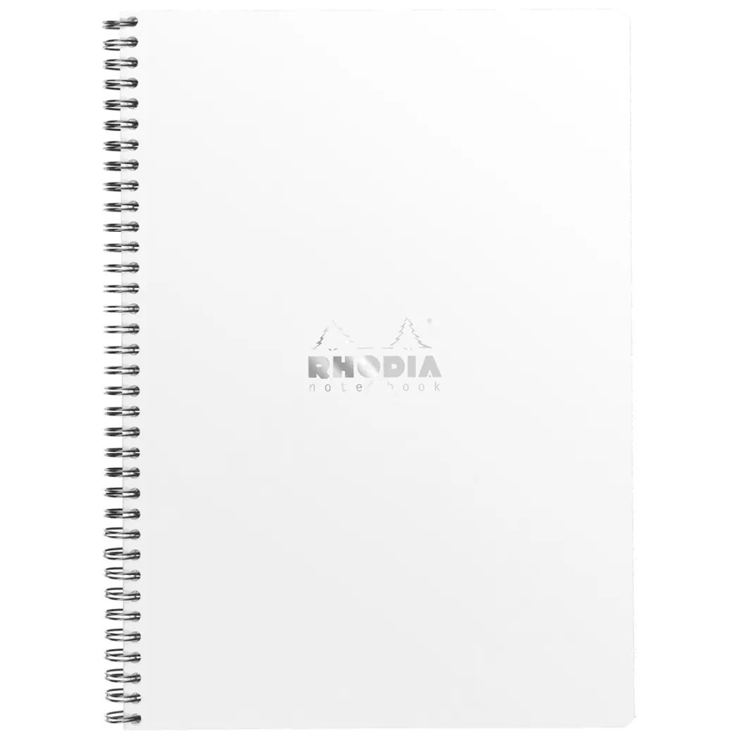Notebook Spiral Vit A4 Linjerat