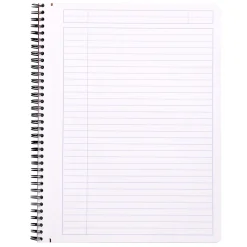 Notebook Spiral Vit A4 Linjerat