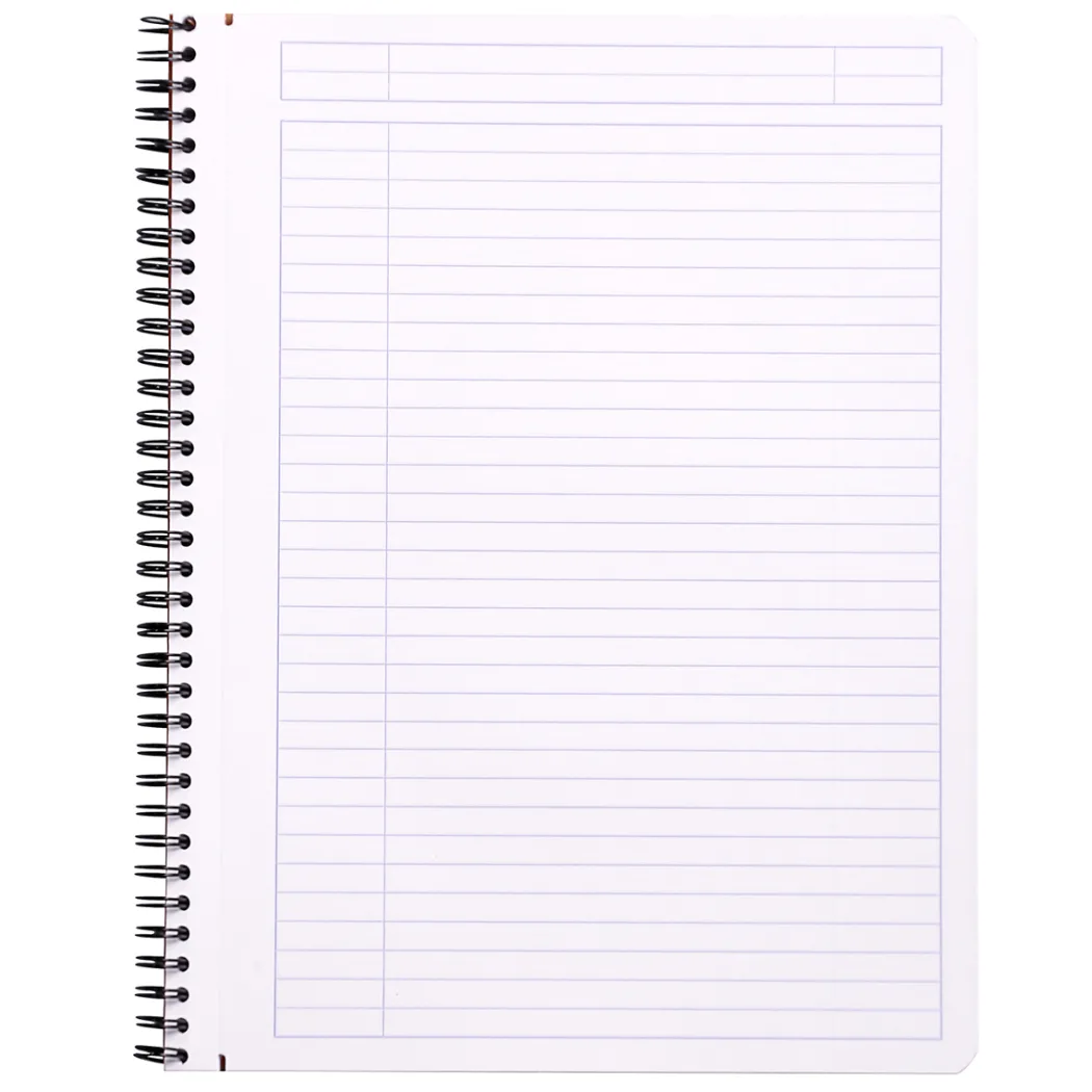 Notebook Spiral Vit A4 Linjerat