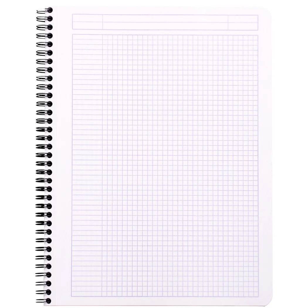 Notebook Spiral Vit A4 Rutat