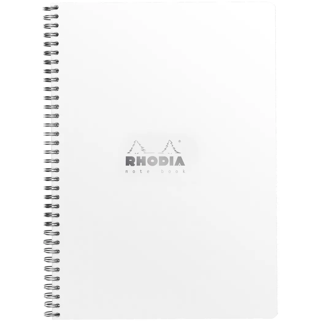 Notebook Spiral Vit A4 Rutat