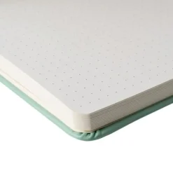 Notebook 20x20 cm Hard Cover Pale Patina Dotted