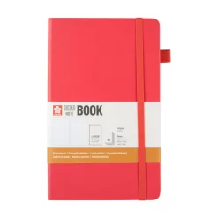 Notebook 13x21 cm Hard Cover Plum Blossom Dotted