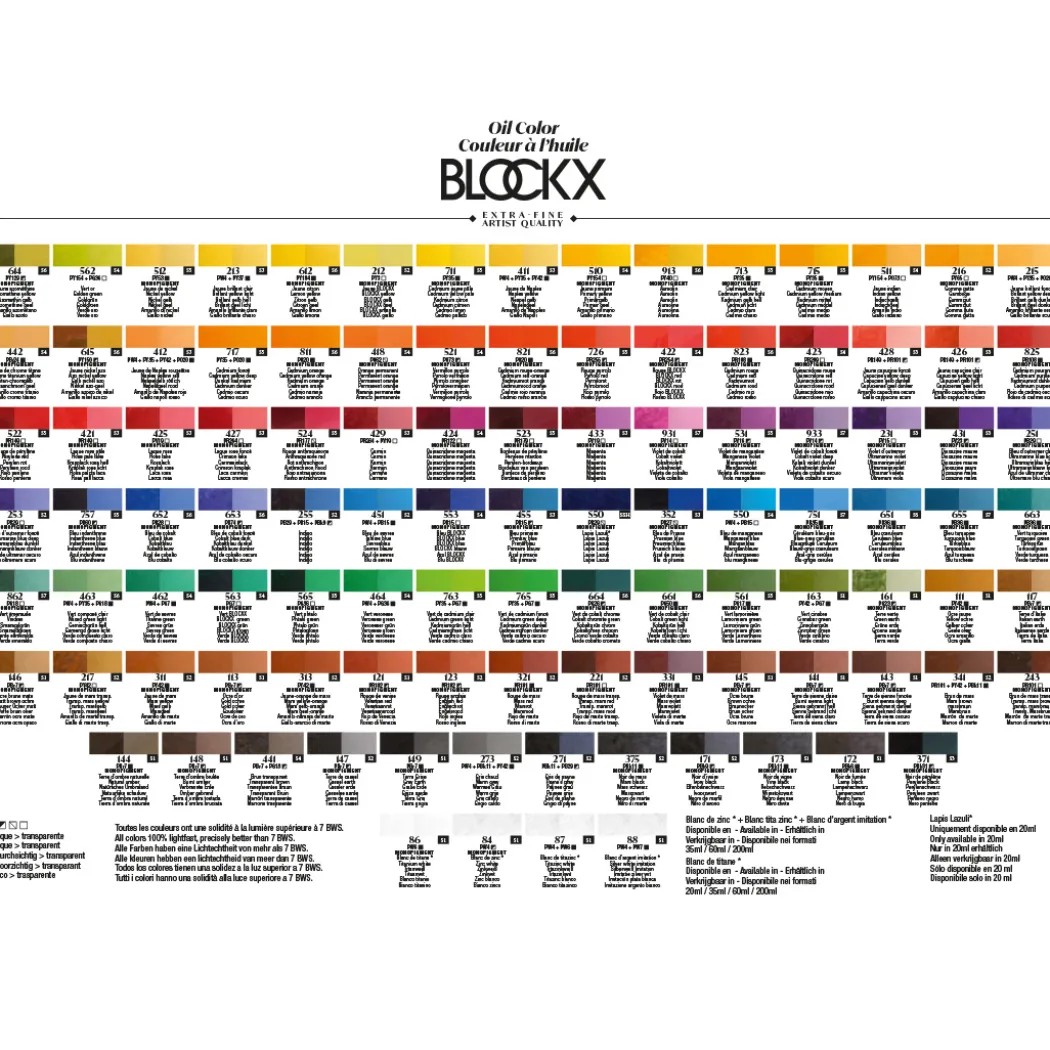 Oljefärg 20 ml (Prisgrupp 1)