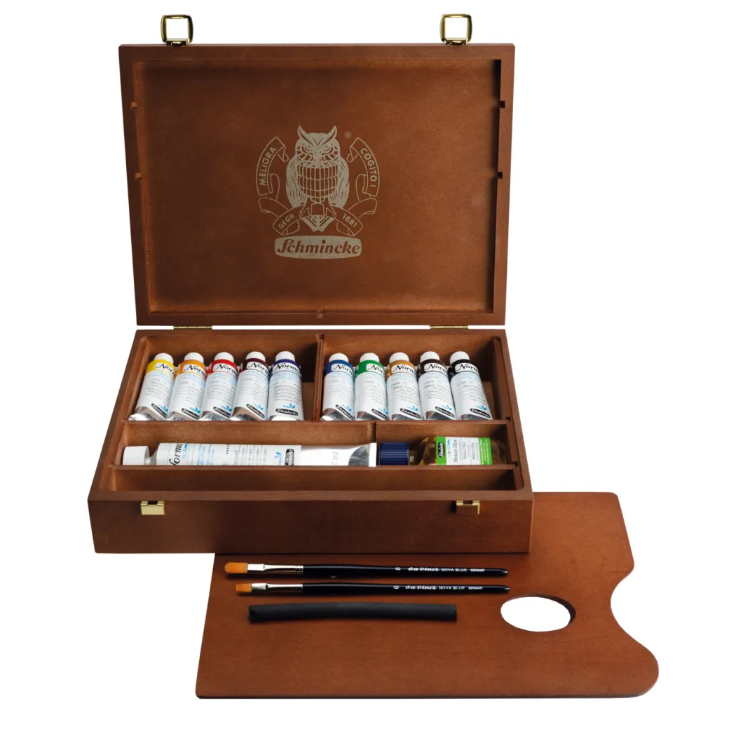 Oljefärg Norma Blue Wooden Set