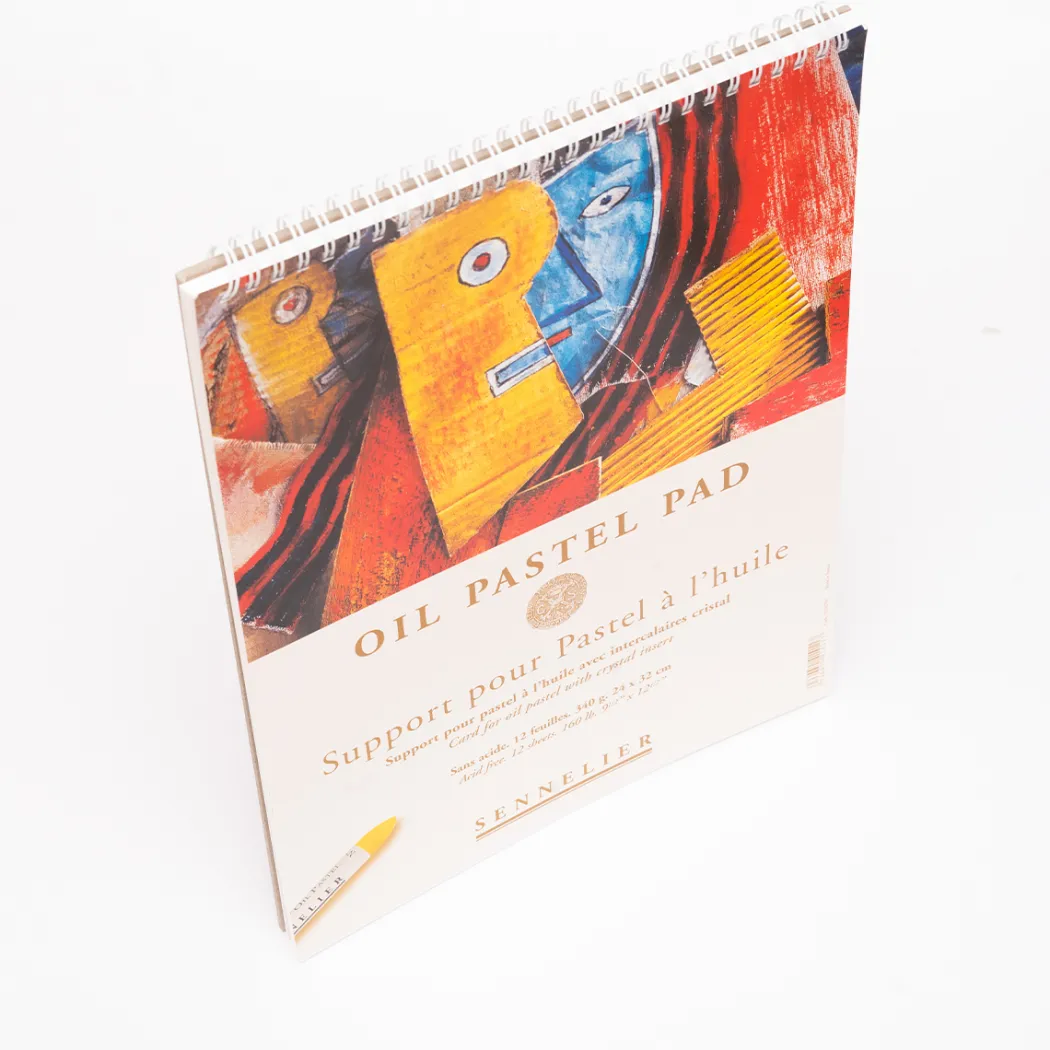 Oljepastellblock 340g 24x32cm 12 ark