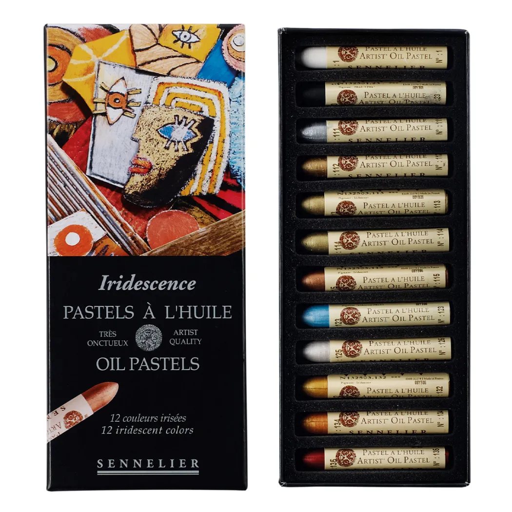 Oljepastell Metallic 5ml 12 st