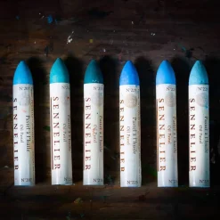 Oljepastell 5ml 50-set Träskrin