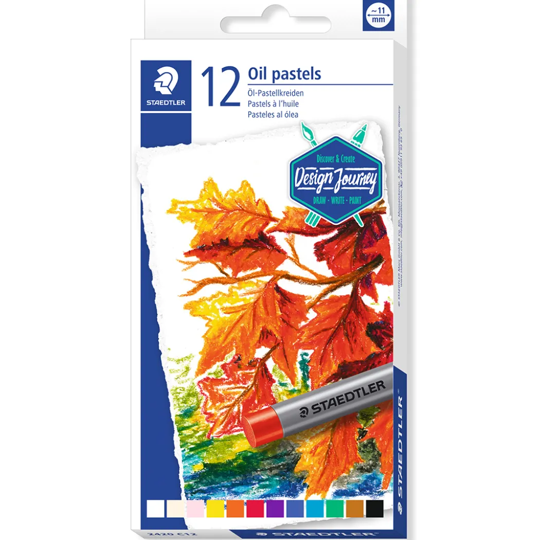 Oljepastell 12-pack