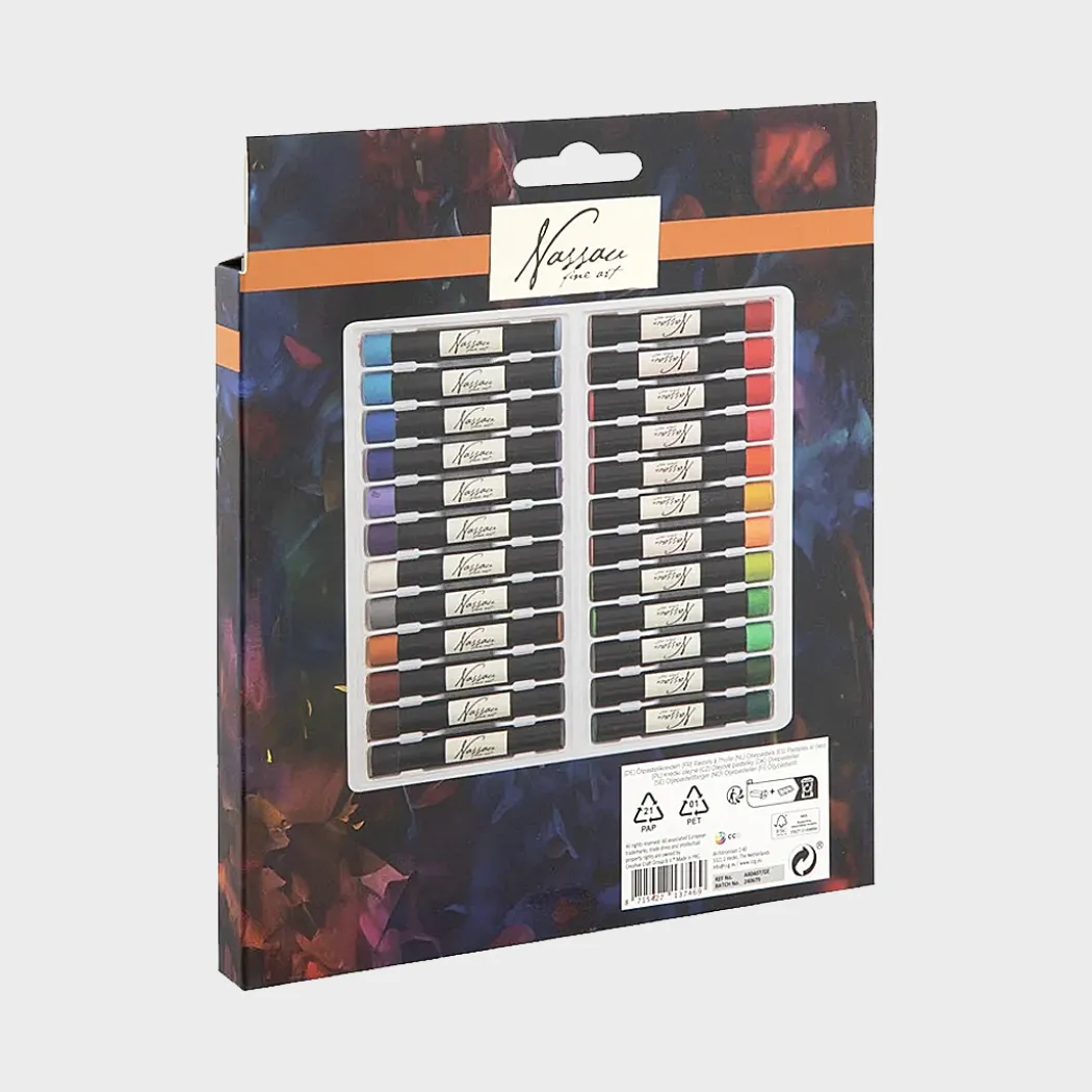 Oljepastell 24-set