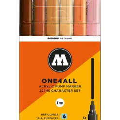 One4All 227HS 4mm Character 6-pack