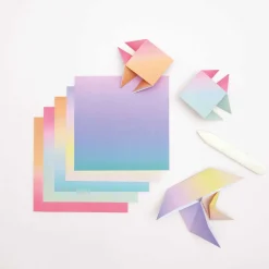 Origamipapper Linear Gradient 15x15 cm 100 ark