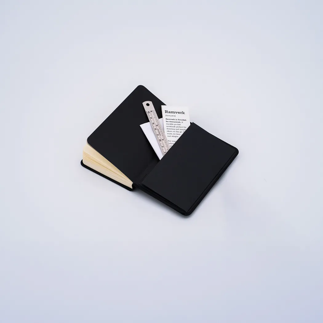 Original Black Sketchbook Pocket