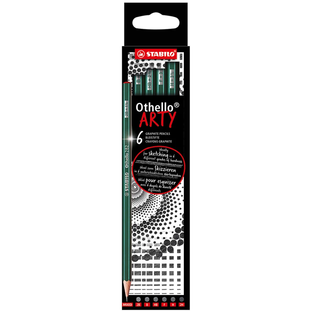 Othello Blyertspenna B+H 6-pack