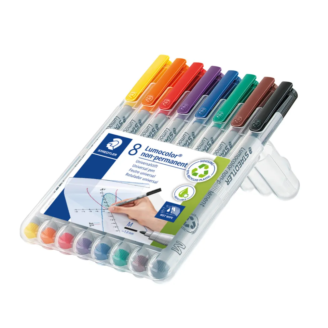 8-pack Lumocolor Non-permanent Medium
