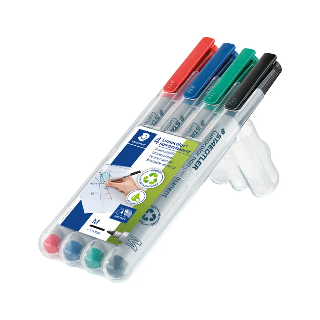 4-pack Lumocolor Non-permanent Medium