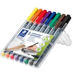 8-pack Lumocolor permanent Medium