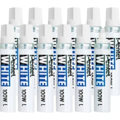 Paint Marker 100W L Broad White 12-pack