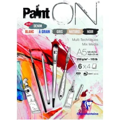 Paint'ON Konstnärsblock Assorted A5
