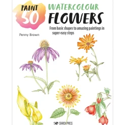Paint 50: Watercolour Flowers
