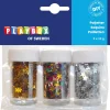 Paljetter 3 x Stjärnor 12 g