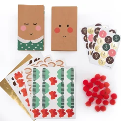 Papperspåsar till Adventskalender Natur 24-pack