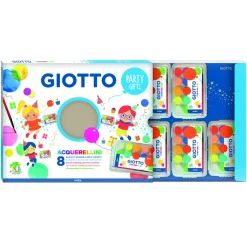 Partyset Acquerellini Akvarellfärg x 8 (3 år+)